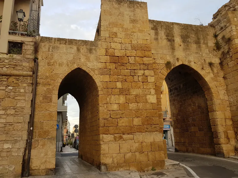 Porta Mesagne, the old city gate of Brindisi