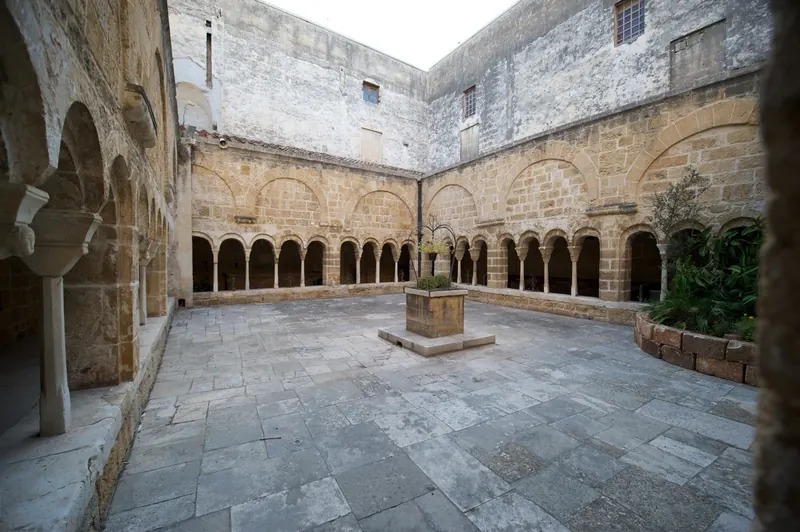 Cloister of San Benedetto in Brindisi old town