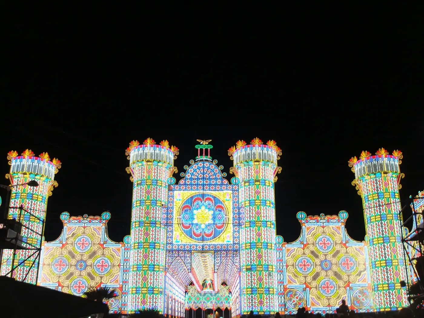 Apulian festival lights (luminarie)