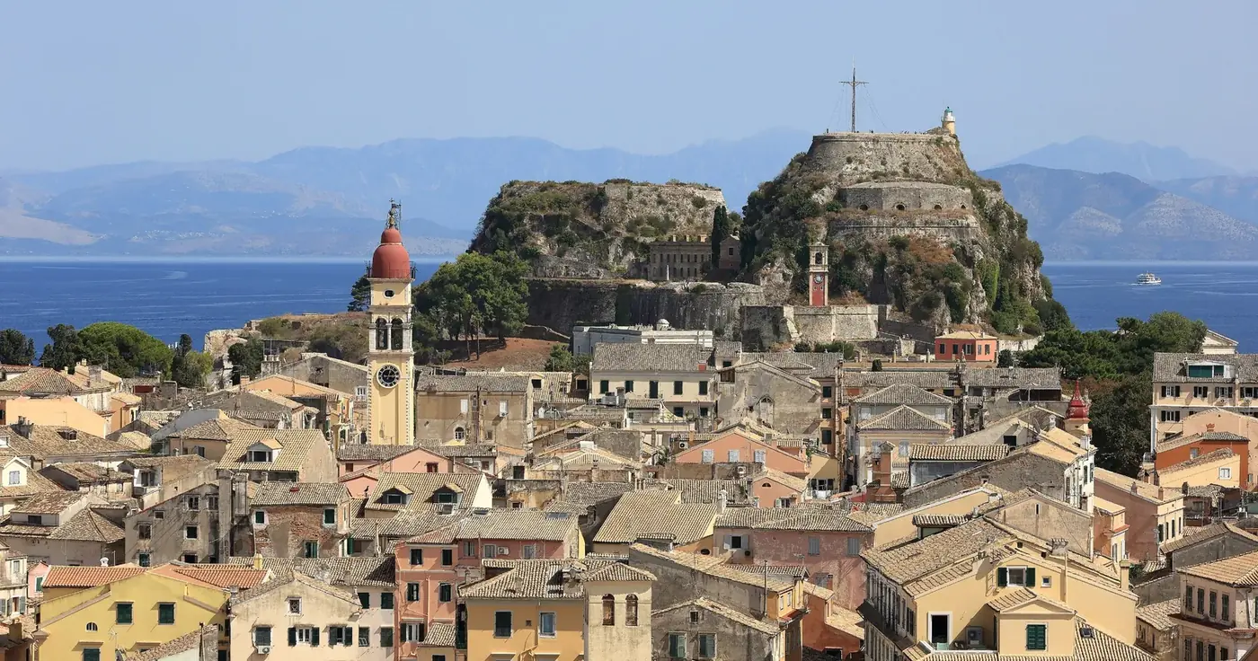 Old town and Old Fortress of Corfu